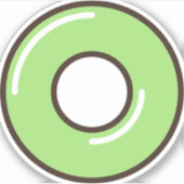 munt sticker (Voorkant)