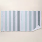 Munt Strepen Ombre Strandlaken (Voorkant)