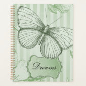 Munt Strepen Vlinder Planner (Voorkant)