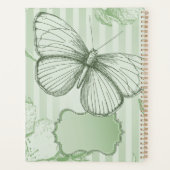 Munt Strepen Vlinder Planner (Achterkant)