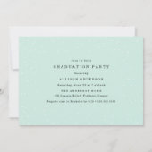 Munt | Sweet Script Photo-Afstuderen Kaart (Achterkant)