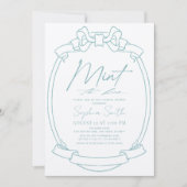 Munt te worden boog/lint Lijst Vrijgezellenfeest Kaart (Voorkant)