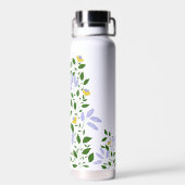 Munt Tuinbloemen Waterfles (Achterkant)