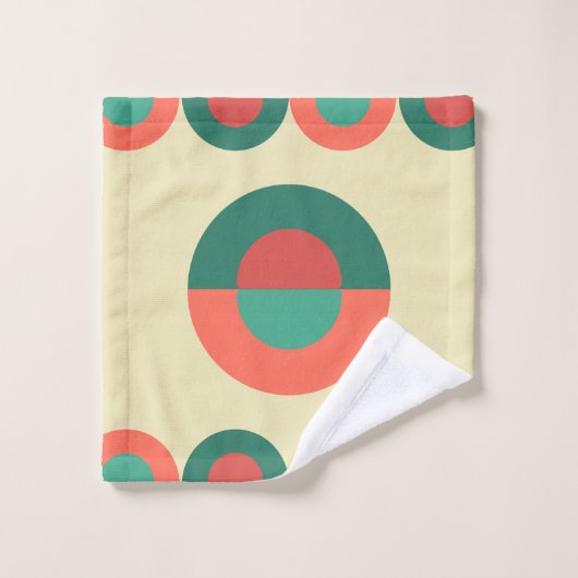 Munt uit de middeleeuwse moderne koraalmint bad handdoek (Wasdoekje)