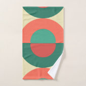 Munt uit de middeleeuwse moderne koraalmint bad handdoek (Handdoek)