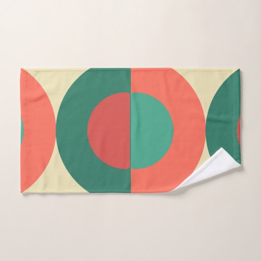 Munt uit de middeleeuwse moderne koraalmint bad handdoek (Handdoek)