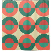 Munt uit de middeleeuwse moderne koraalmint douchegordijn (Voorkant)