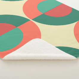 Munt uit de middeleeuwse moderne koraalmint sherpa deken