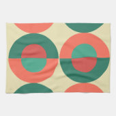 Munt uit de middeleeuwse moderne koraalmint theedoek (Horizontaal)