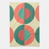 Munt uit de middeleeuwse moderne koraalmint theedoek (Verticaal)