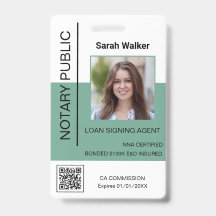 Munt van notaris overheidsfotokantoor ID