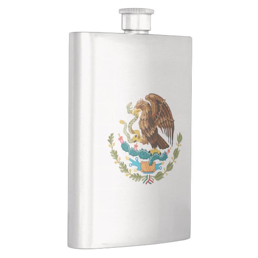 Munt van Wapens Mexico - Vlag van Mexico Flacon (Rechts)