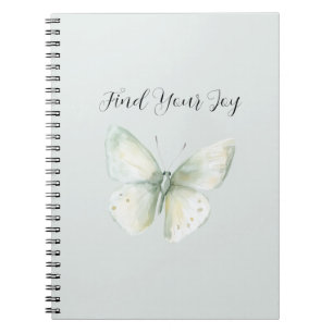 Munt Vlinder Blijdschap Notitieboek