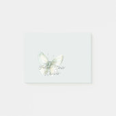 Munt Vlinder Blijdschap Post-it® Notes (Voorkant)