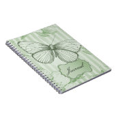 Munt Vlinder Notitieboek (Rechterzijde)