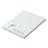 Munt Vlinder Vreugde Notitieblok (Linkerzijde)