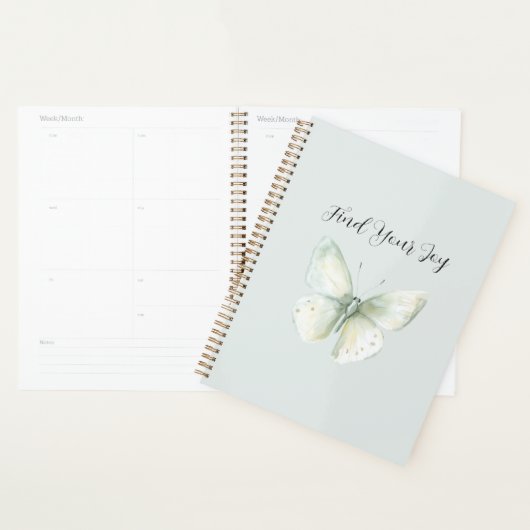 Munt Vlinder Vreugde Planner (Display)