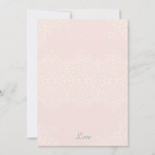 Munt voor elegant land en perzikwouding kaart (Achterkant)