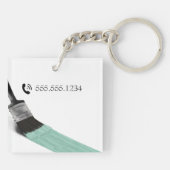 Munt voor penseel pastel van het bedrijf van de sc sleutelhanger (Achterkant)