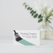 Munt voor penseel pastel van het bedrijf van de sc visitekaartje (Staand voorkant)