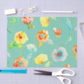 Munt Waterverf papavers Tissuepapier (Craft)