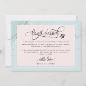 Munt We hebben huwelijksweddenschap/aankondiging v Kaart (Voorkant)