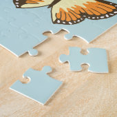 Munt Wees je eigen mooie vlinders Legpuzzel (Zijkant)