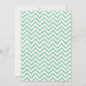 Munt wordt bruids douche uitnodiging (Achterkant)