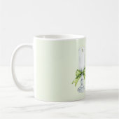 Muntboog Witte Kaars Schitterend Koffiemok (Links)