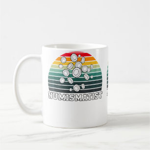 Muntcollectie Numismatist Muntverzamelaar Koffiemok