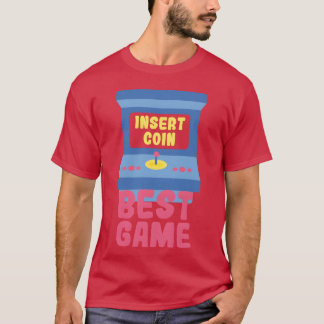 Munteenheid Arcade Game Beste Spel Retro grappige T-shirt