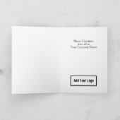 Munten in de Christmas Pudding Christmas Kaart (Binnen)