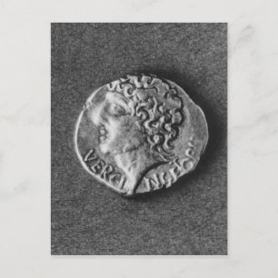 Munten met de beeltenis van de Vercingetorix Briefkaart