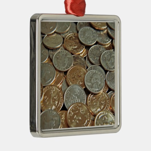 Munten Metalen Ornament (Rechts)