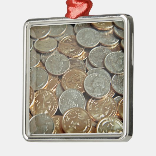 Munten Metalen Ornament (Links)