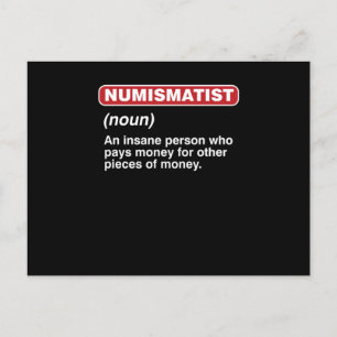 Munten Muntverzamelaars Handelaren Valuta Tokens N Briefkaart