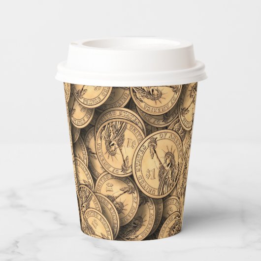 Munten Papieren Bekers (Achterkant)