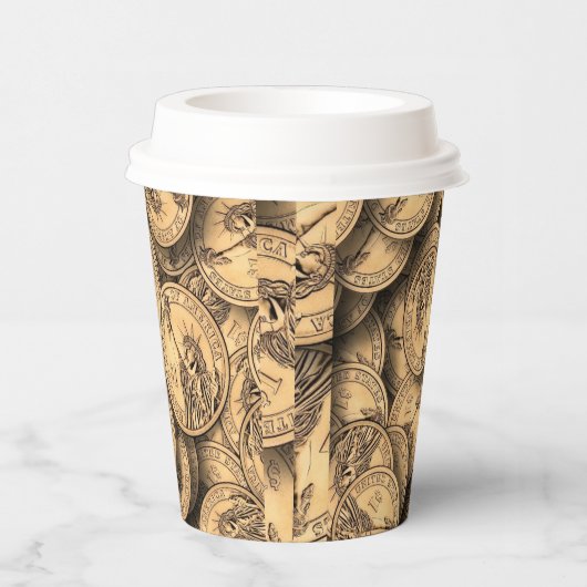 Munten Papieren Bekers (Rechts)