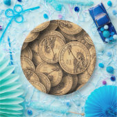 Munten Papieren Bordje (Feest)