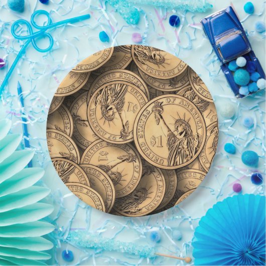 Munten Papieren Bordje (Feest)