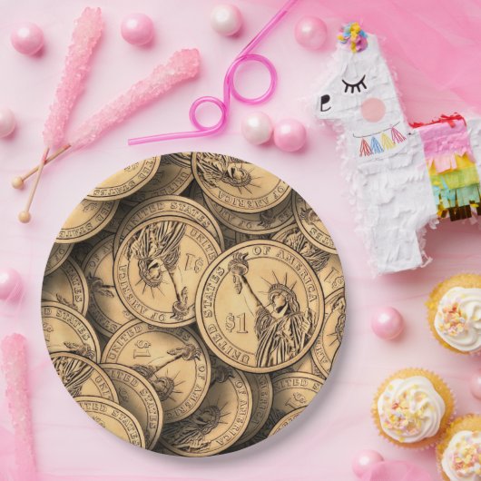 Munten Papieren Bordje (Feest)
