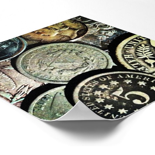 Munten Poster (Hoek)