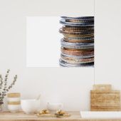Munten Poster (Keuken)