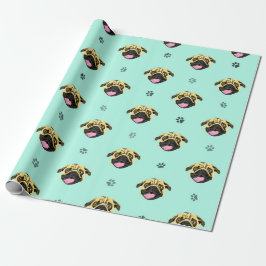 Munten Pug Inpakpapier