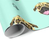 Munten Pug Inpakpapier (Rol Hoek)