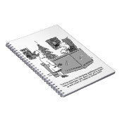 Munten uit de kerstperiode - legaal notitieboek (Rechterzijde)