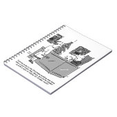 Munten uit de kerstperiode - legaal notitieboek (Linkerzijde)