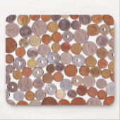 Munten uit de Tweede Wereldoorlog Muismat (Voorkant)