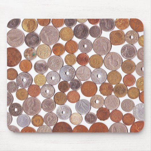 Munten uit de Tweede Wereldoorlog Muismat (Voorkant)