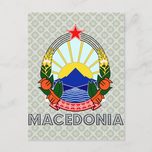 Munten uit Macedonië Briefkaart (Voorkant)